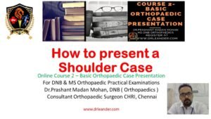 how to present a shoulder case